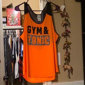VS PINK Gym & Tonic Workout Tank/Shirt